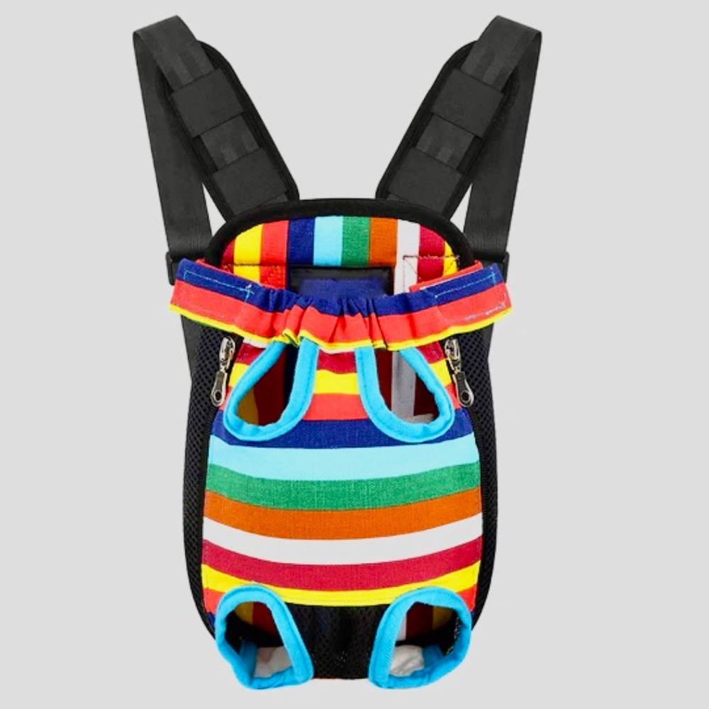 Size Small ( up to 10 lbs) Doggie backpack. NEVER USED. brand new